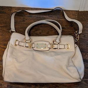 Michael Kors Leather Satchel Handbag